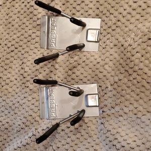 Proslat 13015 Ski Rack Designed for Proslat PVC Slatwall, 2-Pack